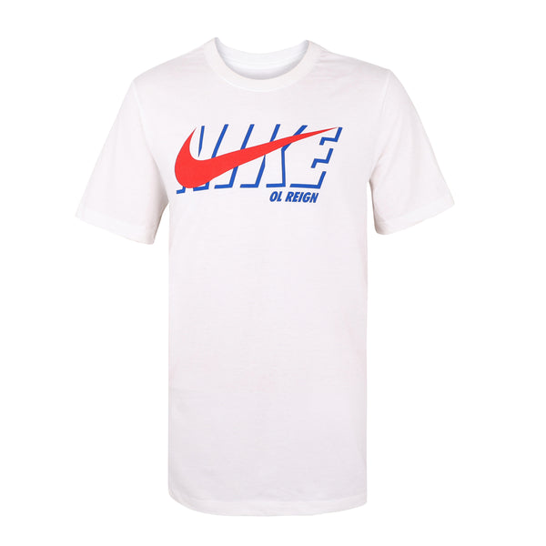 Blue red and sales white nike shirt